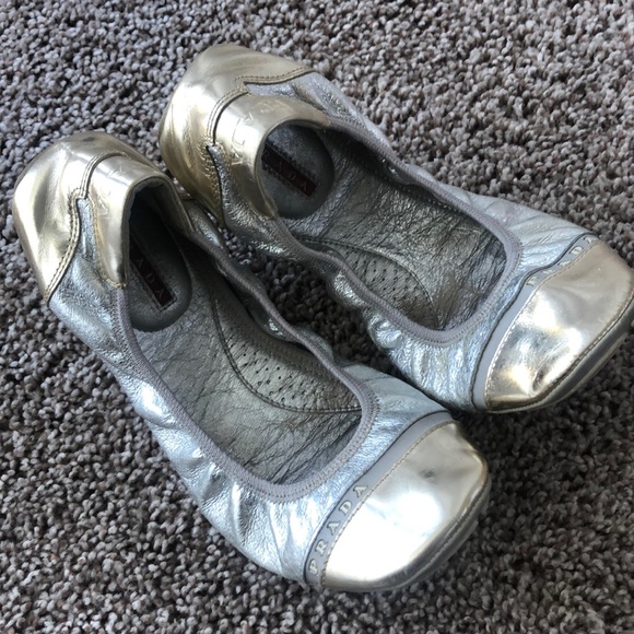 Prada Linea Rossa Shoes - 💥💥💥FLASH SALE💥💥💥 Prada scrunch flats